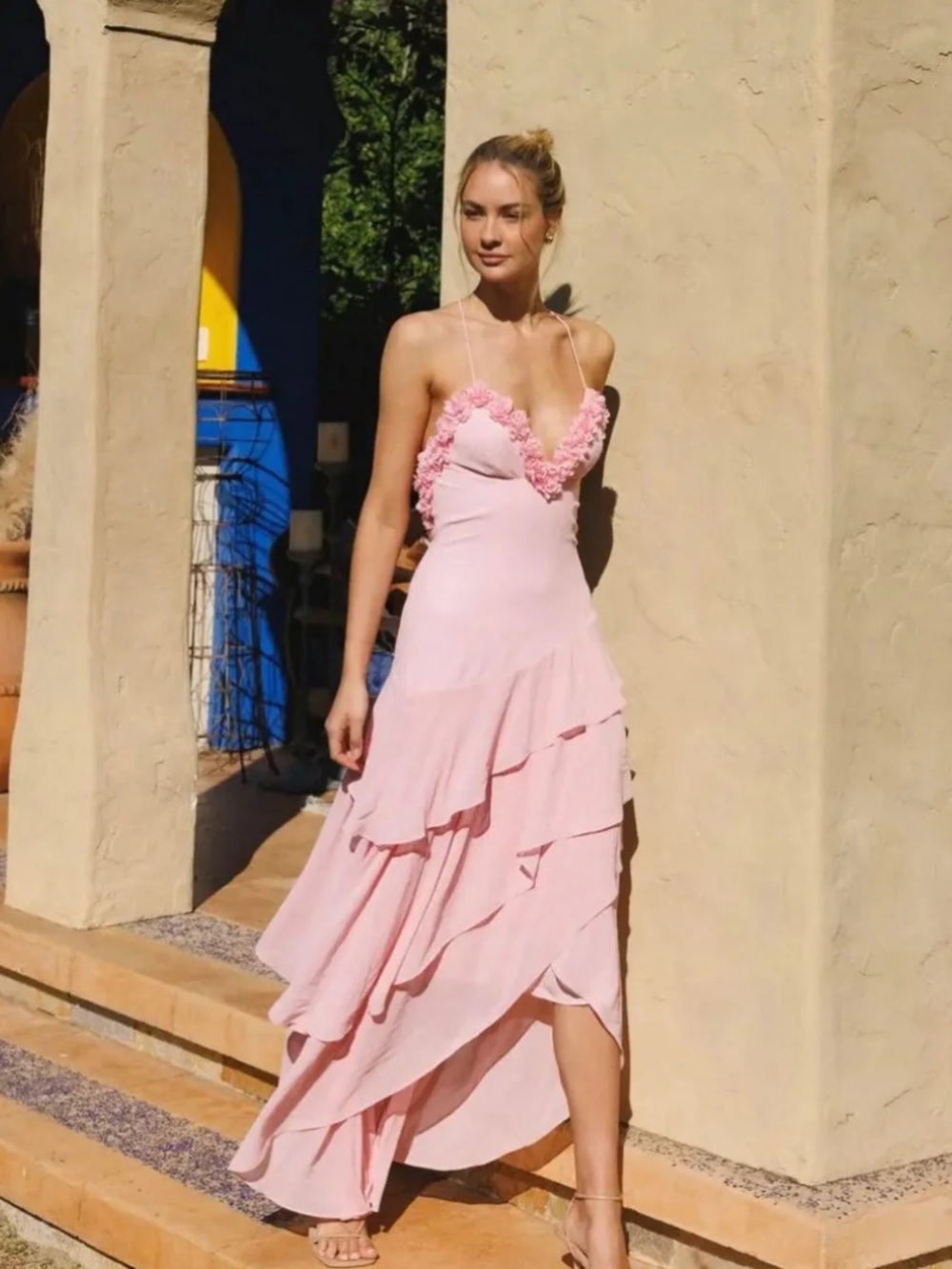 ALB Rose Petal Dress NWT